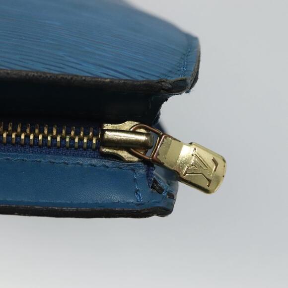 LOUIS VUITTON Epi Saint Jacques Shopping Shoulder Bag Blue M52275 - Picture 10 of 16